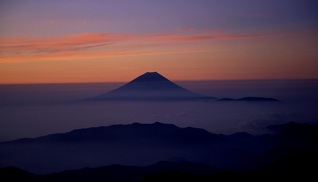 Panoramic view of Mount Fuji preserved for a long-lived scenic link